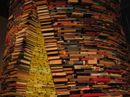 Una torre di libri