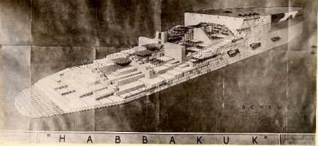 La portaerei del Progetto Habakkuk