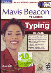 La confezione di Mavis Beacon Teaches Typing