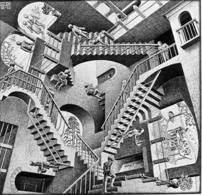 Relativity di M.C. Escher
