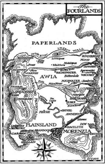 Mappa delle Fourlands